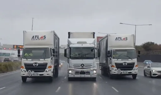 atlas triple truck